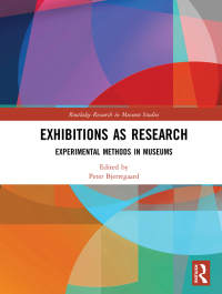 Cover image: Exhibitions as Research 1st edition 9780367784188