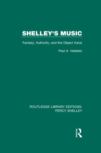 Imagen de portada: Shelley's Music 1st edition 9781138645875