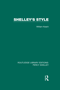 Cover image: Shelley's Style 1st edition 9781138645325