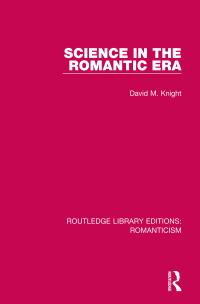Immagine di copertina: Science in the Romantic Era 1st edition 9781138644441