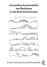 Titelbild: Unravelling Sustainability and Resilience in the Built Environment 1st edition 9781138644021