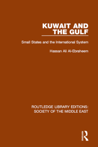 Cover image: Kuwait and the Gulf 1st edition 9781138194496
