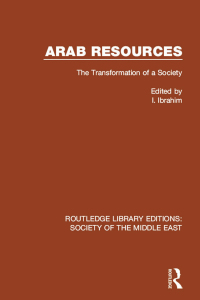 Cover image: Arab Resources 1st edition 9781138642904