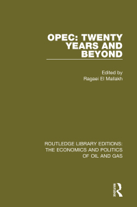 Cover image: OPEC: Twenty Years and Beyond 1st edition 9781138642898