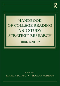 Imagen de portada: Handbook of College Reading and Study Strategy Research 3rd edition 9781138642683