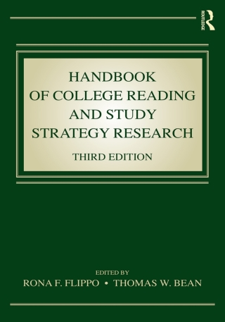Cover image: Handbook of College Reading and Study Strategy Research 3rd edition 9781138642683