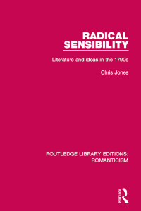 Immagine di copertina: Radical Sensibility 1st edition 9781138642539