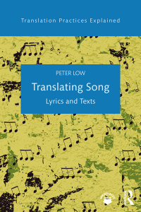 Cover image: Translating Song 1st edition 9781138641792