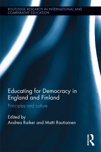 Imagen de portada: Educating for Democracy in England and Finland 1st edition 9781138640825