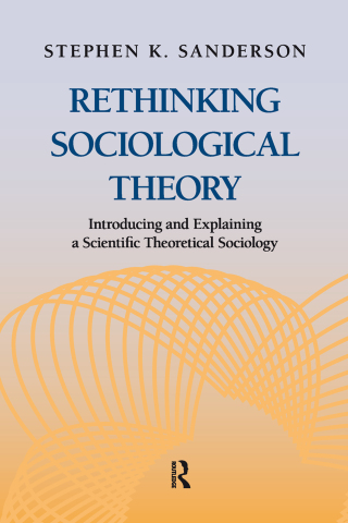 Cover image: Rethinking Sociological Theory 1st edition 9781612052069