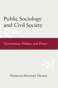 Cover image: Public Sociology and Civil Society 1st edition 9781594519772