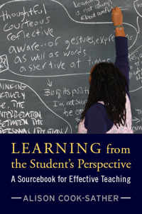 Cover image: Learning from the Student's Perspective 1st edition 9781594516931