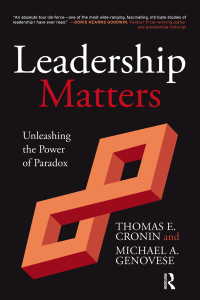 Immagine di copertina: Leadership Matters 1st edition 9781612051437