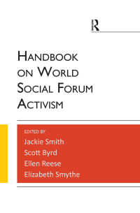 Cover image: Handbook on World Social Forum Activism 1st edition 9781594519475