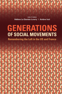 Imagen de portada: Generations of Social Movements 1st edition 9781612057309