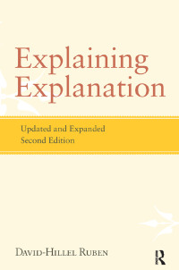 Cover image: Explaining Explanation 2nd edition 9781612050676