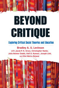 Cover image: Beyond Critique 1st edition 9781594518584