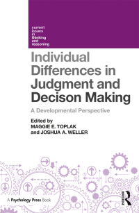 Cover image: Individual Differences in Judgement and Decision-Making 1st edition 9781138640559
