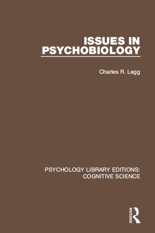 Omslagafbeelding: Issues in Psychobiology 1st edition 9781138640092