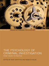 Cover image: The Psychology of Criminal Investigation 1st edition 9780367482589