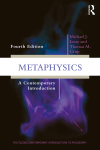 صورة الغلاف: Metaphysics 4th edition 9781138639331