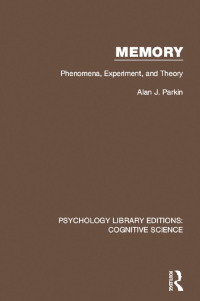 Cover image: Memory 1st edition 9781138639263