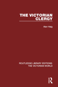 Omslagafbeelding: The Victorian Clergy 1st edition 9781138638785