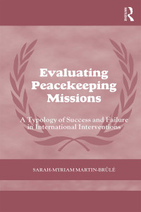 Imagen de portada: Evaluating Peacekeeping Missions 1st edition 9781138638730
