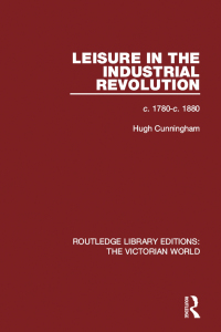 Omslagafbeelding: Leisure in the Industrial Revolution 1st edition 9781138638648