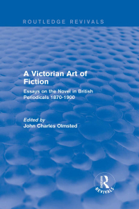 Cover image: A Victorian Art of Fiction 1st edition 9781138638396