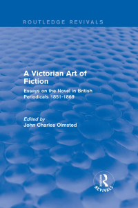 صورة الغلاف: A Victorian Art of Fiction 1st edition 9781138638334