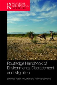 Omslagafbeelding: Routledge Handbook of Environmental Displacement and Migration 1st edition 9780367521509