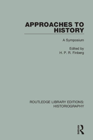 Cover image: Approaches to History 1st edition 9781138194335