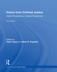 Imagen de portada: Voices from Criminal Justice 2nd edition 9781138193475