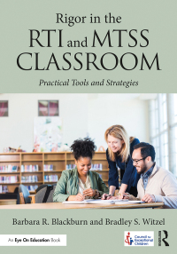 Cover image: Rigor in the RTI and MTSS Classroom 1st edition 9781138193376