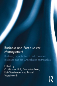 Imagen de portada: Business and Post-disaster Management 1st edition 9781138890855