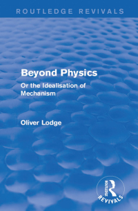 Cover image: Beyond Physics 1st edition 9781138191655