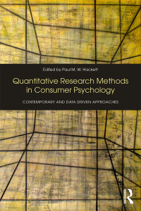 Cover image: Quantitative Research Methods in Consumer Psychology 1st edition 9781138182721