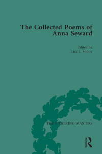 صورة الغلاف: The Collected Poems of Anna Seward Volume 1 1st edition 9781138100060