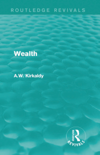 صورة الغلاف: Wealth 1st edition 9781138187993
