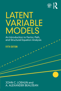 Imagen de portada: Latent Variable Models 5th edition 9781138916067
