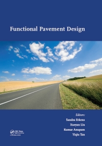 Cover image: Functional Pavement Design 1st edition 9781138029248