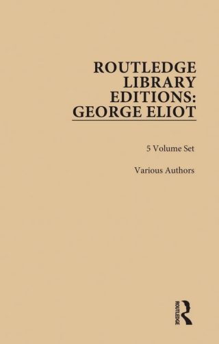 Imagen de portada: Routledge Library Editions: George Eliot 1st edition 9781138185449