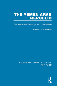 Cover image: The Yemen Arab Republic 1st edition 9781138183124