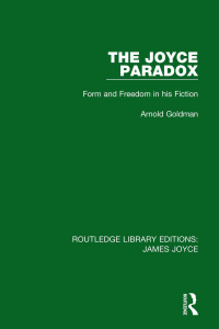 صورة الغلاف: The Joyce Paradox 1st edition 9781138183988