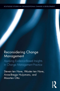 Imagen de portada: Reconsidering Change Management 1st edition 9781138183148