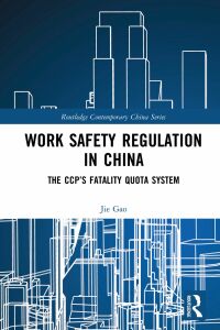 Imagen de portada: Work Safety Regulation in China 1st edition 9781138182448
