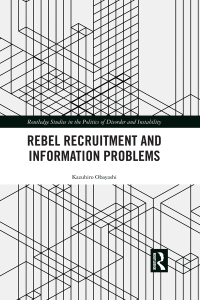表紙画像: Rebel Recruitment and Information Problems 1st edition 9781138182431