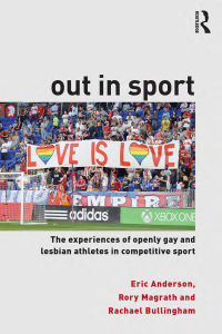 Cover image: Out in Sport 1st edition 9781138182240
