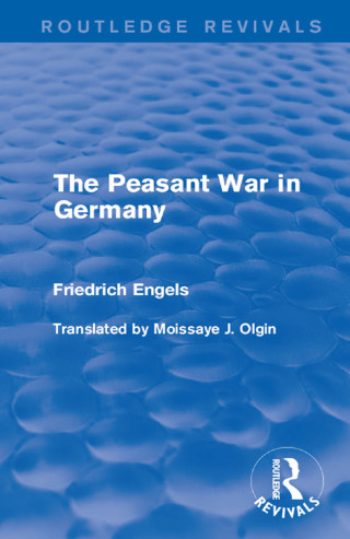 Cover image: The Peasant War in Germany 1st edition 9781138181991